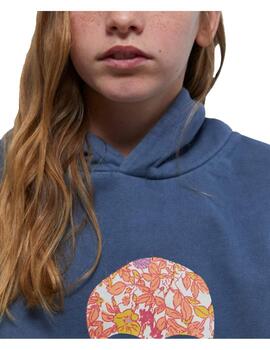 Sudadera Floral Skull Hoodie Scalpers