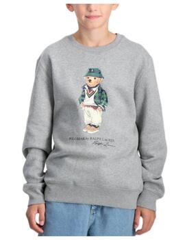 Sudadera  C CM Gris Polo Ralph Lauren