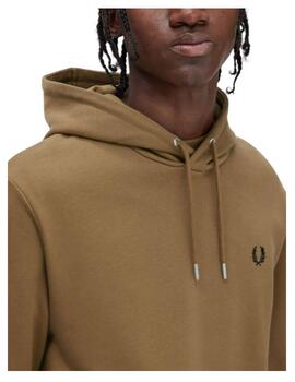 Sudadera marrón Fred Perry