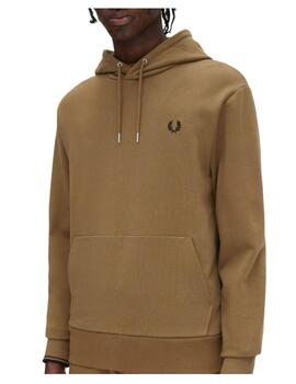 Sudadera marrón Fred Perry