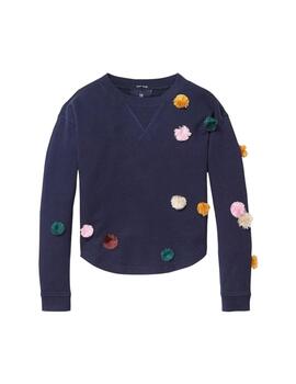 Sudadera pompones Scotch & Soda
