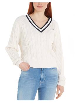 Jersey de punto V neck Tommy Jeans