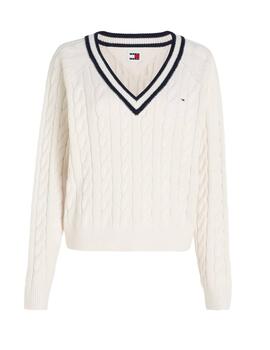 Jersey de punto V neck Tommy Jeans