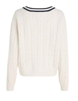 Jersey de punto V neck Tommy Jeans