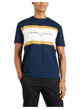 Camiseta Reg Cut & Sew  Tommy Jeans