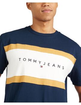 Camiseta Reg Cut & Sew  Tommy Jeans