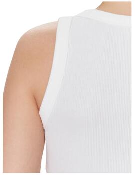 Top Woven Label Rib Calvin Klein