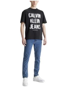 Camiseta illusion logo Calvin Klein