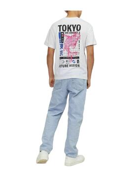 Camiseta White Jcotokyo Jack&Jones