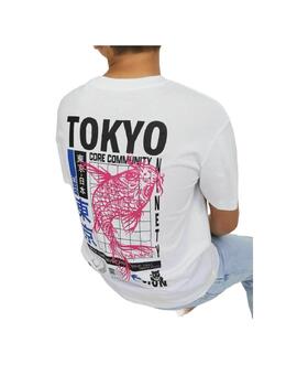 Camiseta White Jcotokyo Jack&Jones