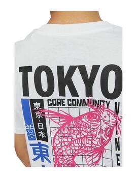 Camiseta White Jcotokyo Jack&Jones