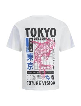 Camiseta White Jcotokyo Jack&Jones