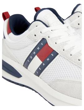 Zapatillas runner leather outsole Tommy Jeans