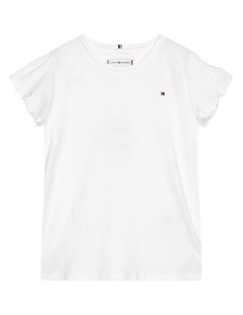 Camiseta White Logo Tommy Hilfiger