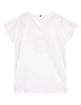 Camiseta White Logo Tommy Hilfiger