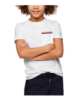 Camiseta Pocket White Tommy Hilfiger