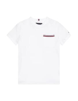 Camiseta Pocket White Tommy Hilfiger