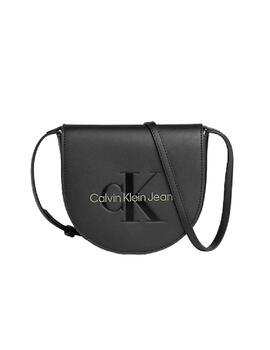 Bolso Sculpted mini saddle bag Calvin Klein