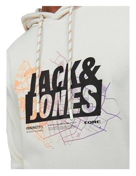 Sudadera Jcomap Logo Sweat Hood Sn Jack&Jones