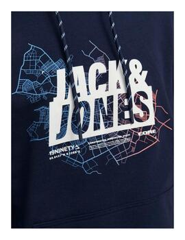  Sudadera Jcomap Logo Sweat Hood Sn Jack&Jones