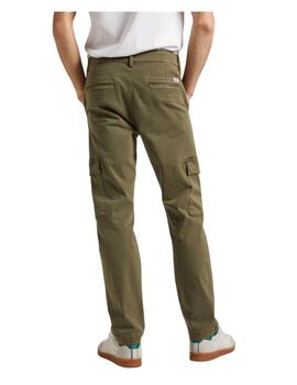 Pantalón Slim Cargo Twill Pepe Jeans