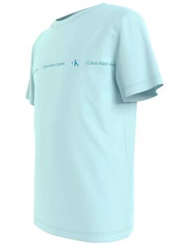 Camiseta Blue Minimalistic Calvin Klein