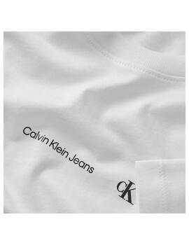 Camiseta White Minimalistic Logo Calvin Klein