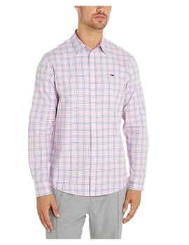 Camisa Tjm Reg Oxford Check Tommy Jeans