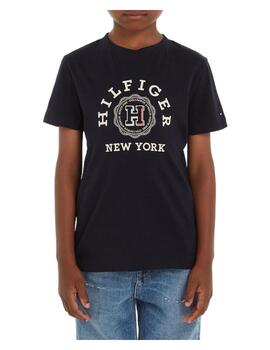 Camiseta Monotype Navy Tommy Hilfiger