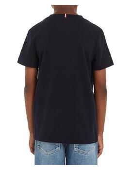 Camiseta Monotype Navy Tommy Hilfiger