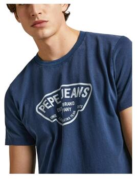 Camiseta Cherry Azul Pepe Jeans