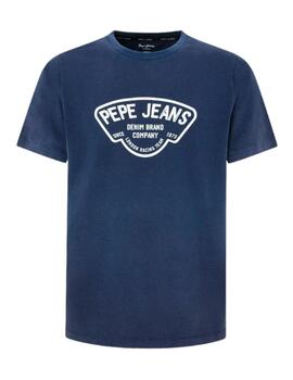 Camiseta Cherry Azul Pepe Jeans