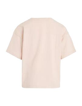 Camiseta Serenity  Rose Monogram Calvin Klein