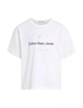 Camiseta Serenity White Monogram Calvin Klein