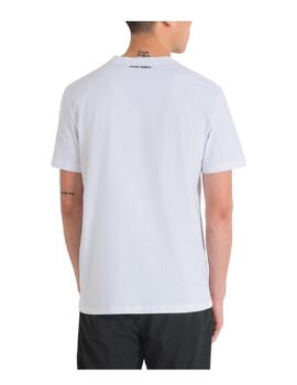 Camiseta Regular Fit White Antony Morato