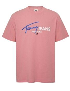 Camiseta Tjm Reg Spray Pop Color Tommy Jeans