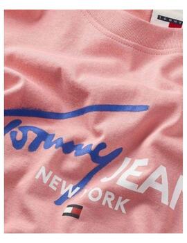 Camiseta Tjm Reg Spray Pop Color Tommy Jeans
