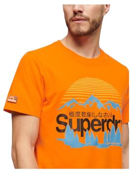 Camiseta great outdoors Superdry