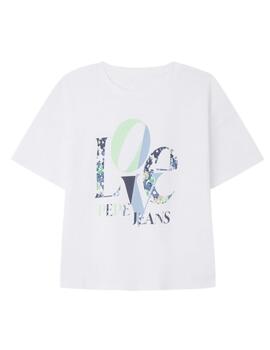 Camiseta Odette White Pepe Jeans