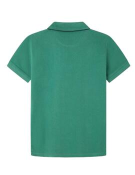 Polo New Thor Green Pepe Jeans