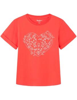 Camiseta Niara Red Pepe Jeans