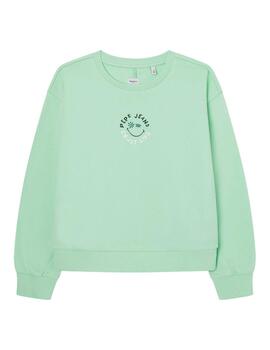 Sudadera Omara Menta Pepe Jeans