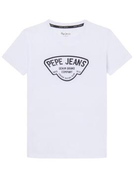 Camiseta Regen White Pepe Jeans