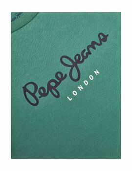 Camiseta New Art Green Pepe Jeans