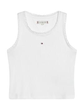 Top White Essential Tommy Hilfiger