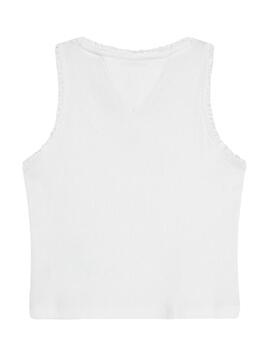 Top White Essential Tommy Hilfiger