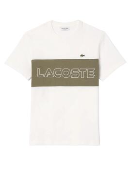Camiseta con logo Lacoste