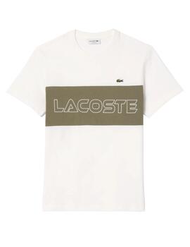 Camiseta con logo Lacoste