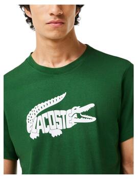 Camiseta con logo Lacoste