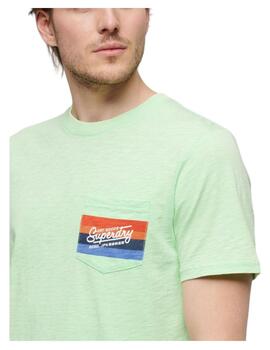 Camiseta Striped Cali Superdry